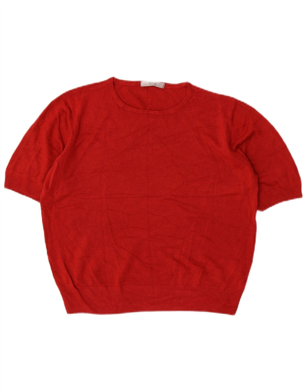 Pulover pentru femei Marks & Spencer Crop Crew Deck Pulover UK 14 Medium Red