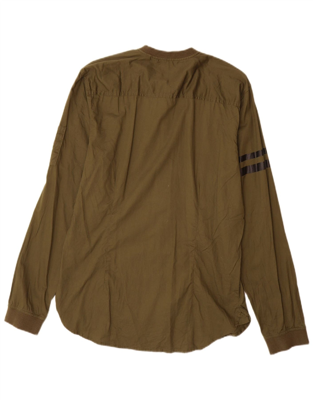 BLACK SQUAD Cămașă Slim Fit pentru bărbați, kaki mediu