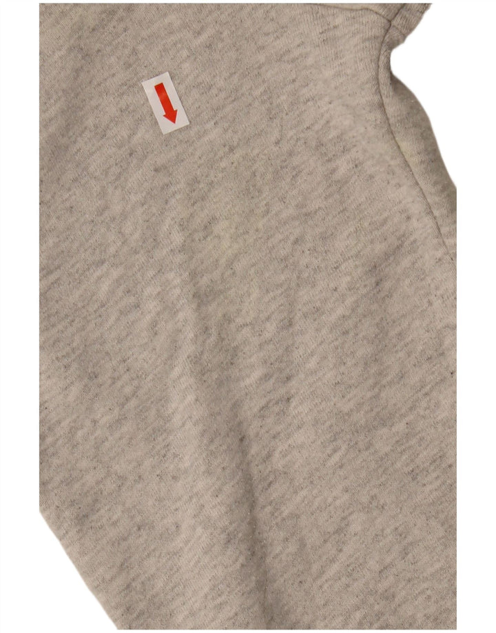 Pulover Jack & Jones pentru bărbați cu capota, gri mediu, bumbac