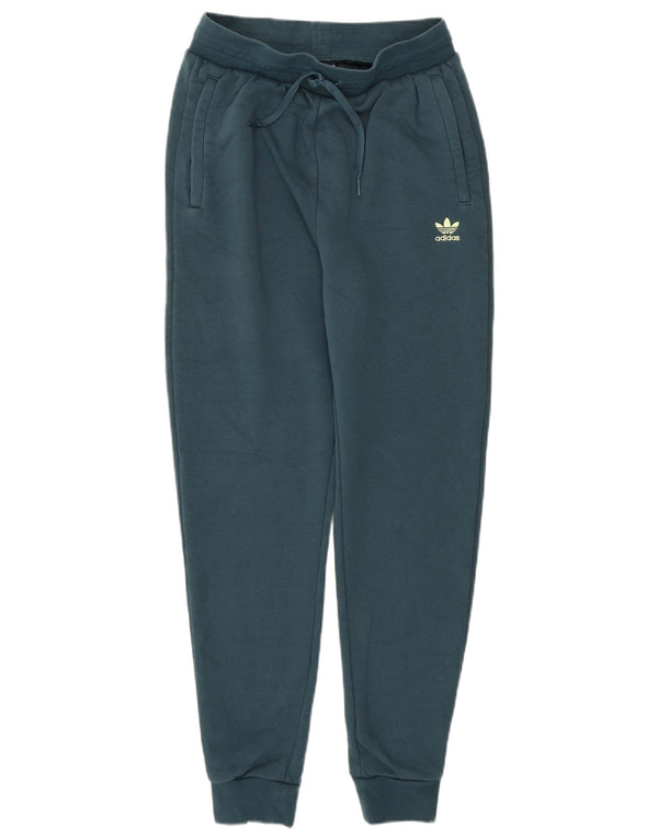 Pantaloni de trening pentru femei ADIDAS Joggeri UK 6 XS Verde