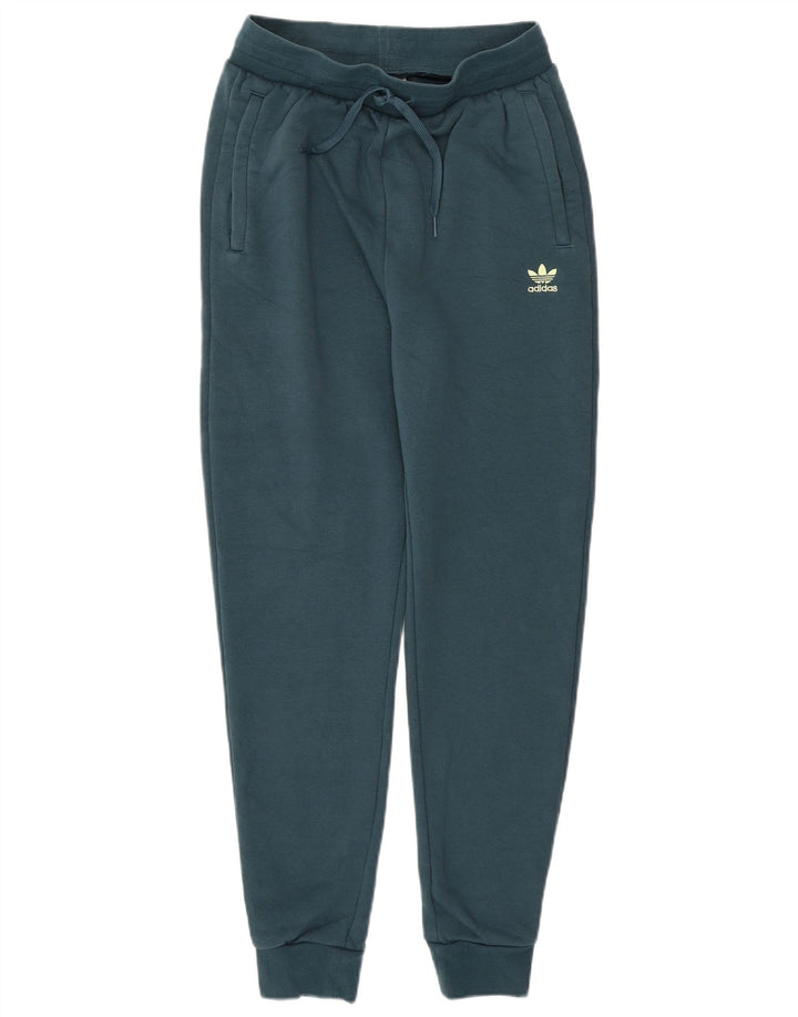 Pantaloni de trening pentru femei ADIDAS Joggeri UK 6 XS Verde