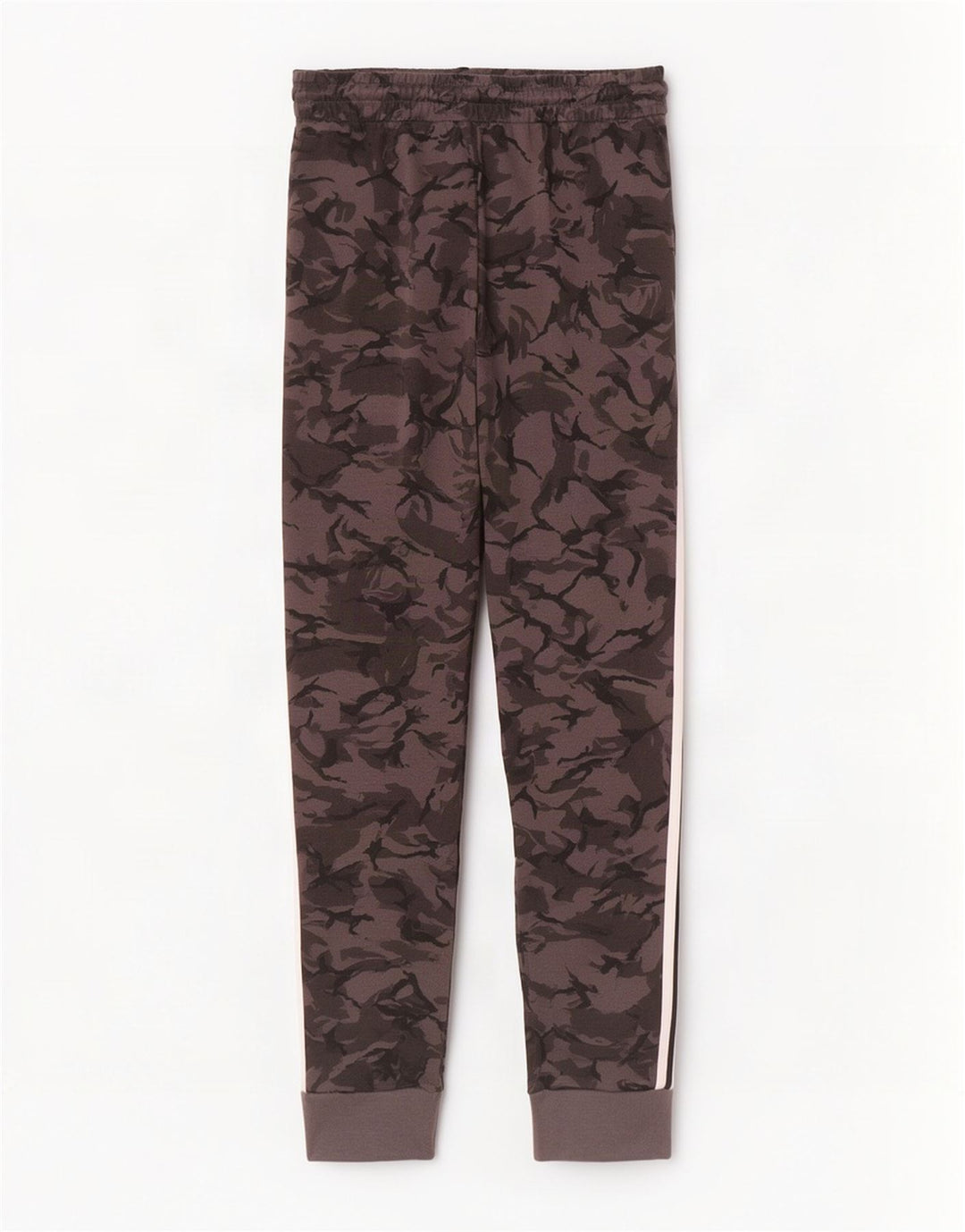 Pantaloni de trening pentru bărbați Adidas Pantaloni de jogging, bumbac camuflaj, gri mediu