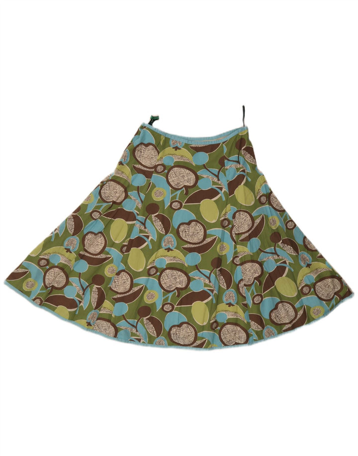Fusta A-Line Boden pentru femei, model abstract, UK 8 Small W28 Multicolor