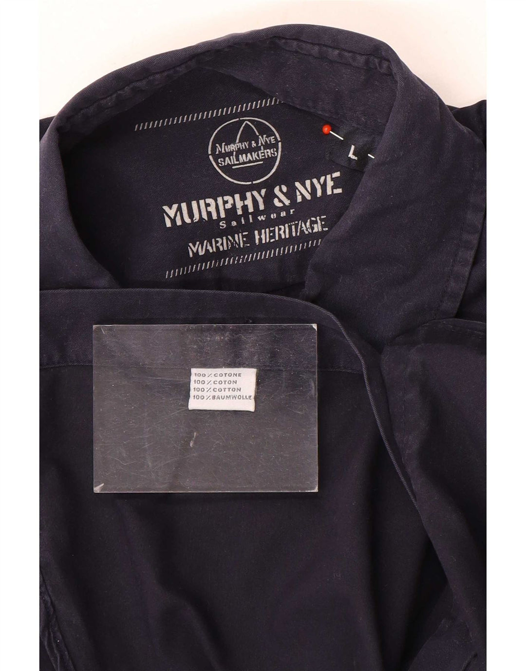 Cămașă pentru bărbați Murphy & Nye Sailwear mare, bleumarin, bumbac