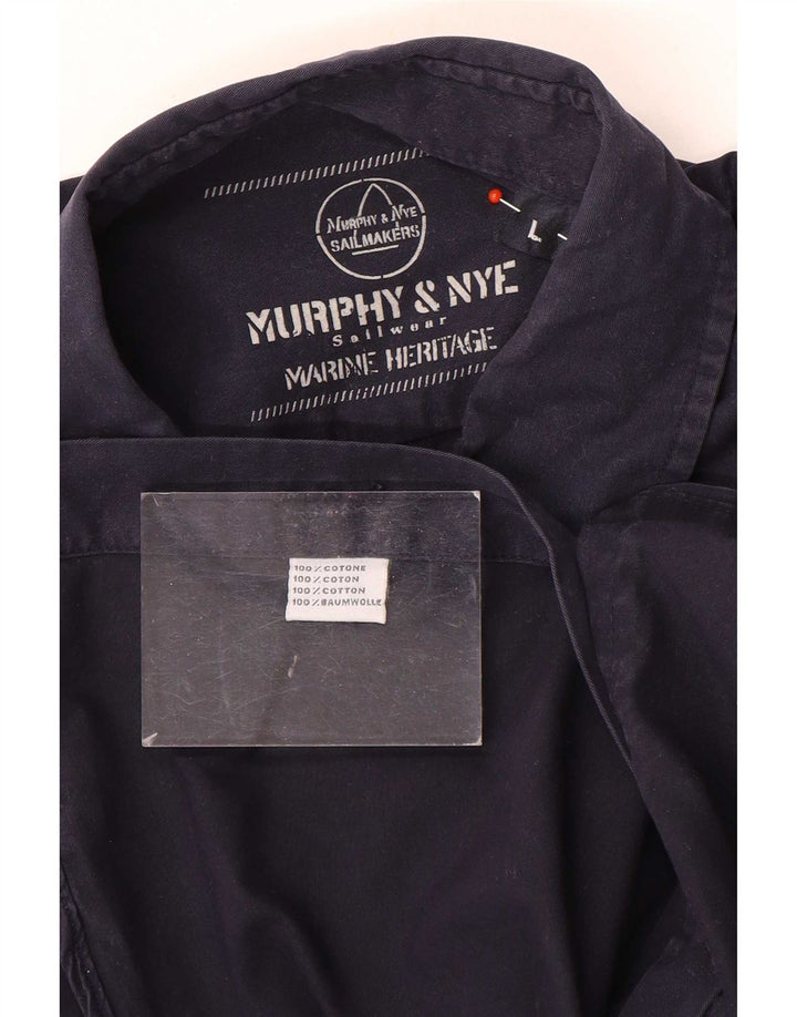 Cămașă pentru bărbați Murphy & Nye Sailwear mare, bleumarin, bumbac