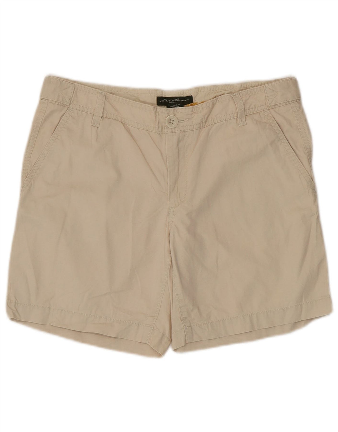 EDDIE BAUER Pantaloni scurti chino pentru femei US 6 Medium W34 Bej Bumbac