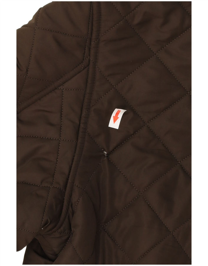 Jachetă matlasată pentru bărbați Barbour UK 40 Poliester maro mare