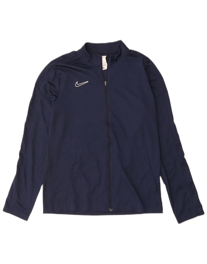 Jachetă de trening pentru băieți Nike 13-14 ani XL bleumarin Poliester
