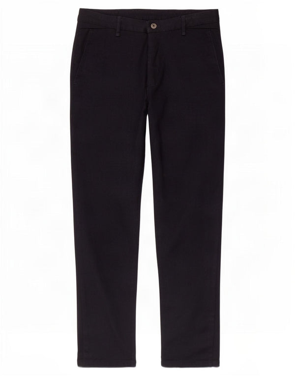 Pantaloni chino slim pentru bărbați Zara EU 40 Mediu L31 L28 Bleumarin