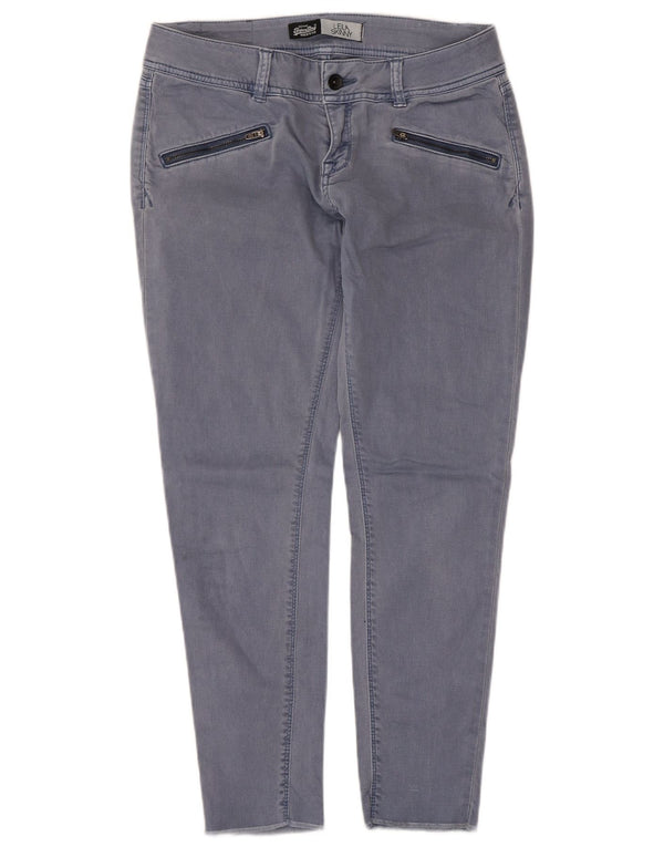 Superdry Womens Leila Skinny Jeans W28 L32 Blue Cotton