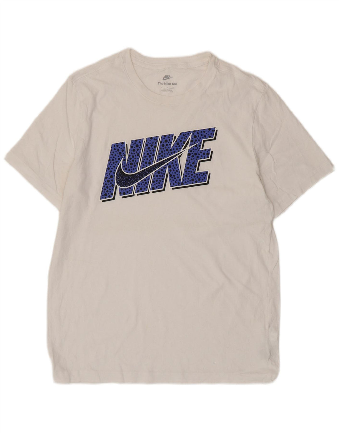 Tricou grafic Nike pentru bărbați Top mare din bumbac alb