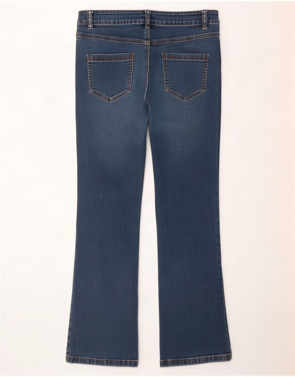 Blugi bootcut pentru femei M&Co UK 12 Medium L30 L28 Bumbac albastru