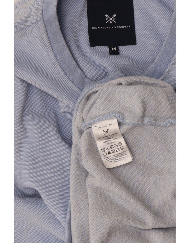 Crew Clothing Hanorac bărbătesc Pulover Medium Blue Bumbac