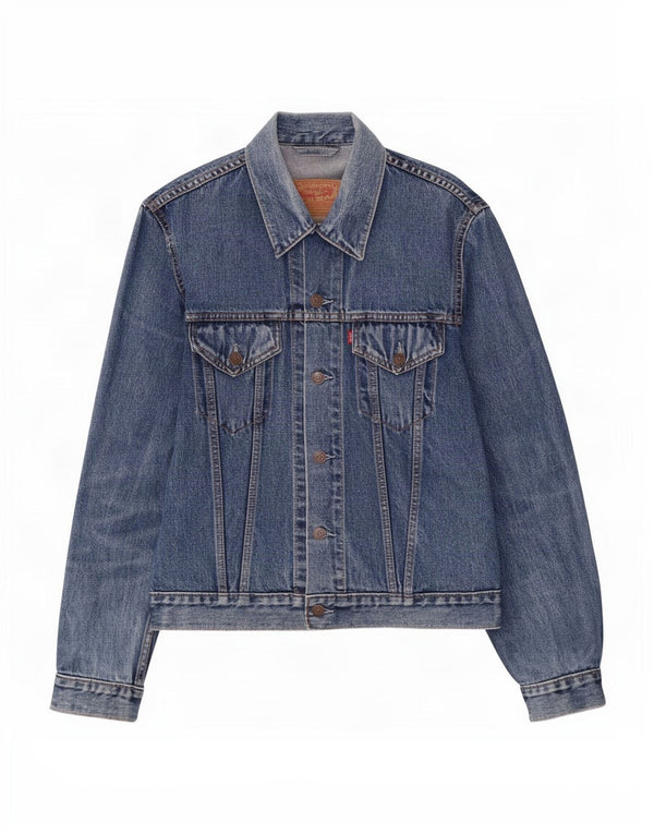 Jachetă de blugi pentru bărbați Levi's UK 40, mare, albastru, bumbac
