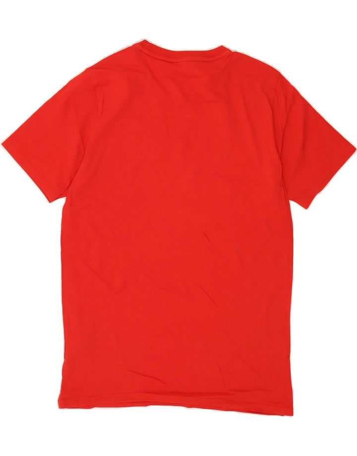 PUMA Mens Graphic T-Shirt Top Medium Red Cotton Vintage Puma and Second-Hand Puma from Messina Hembry 