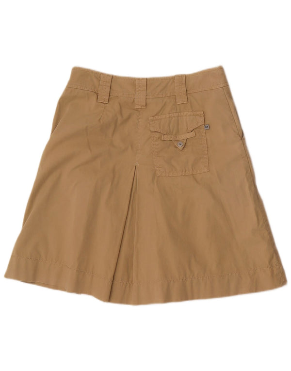 Sergio Tacchini Fusta A-Line Femei IT 40 Small W28 Bej Bumbac