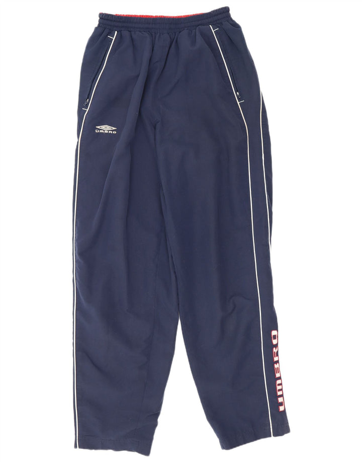 Pantaloni de trening grafic pentru bărbați Umbro Pantaloni de jogging Mici, bleumarin, poliester