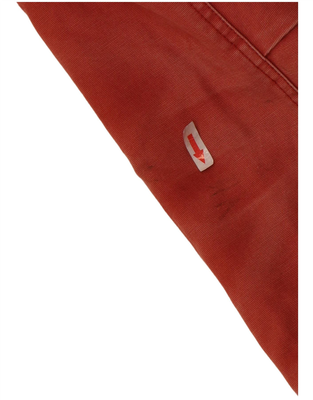Jachetă bomber cu glugă Quiksilver pentru femei UK 12, bumbac roșu mediu