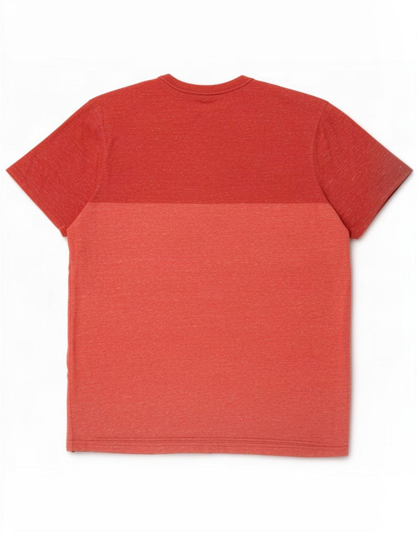 T-shirt pentru bărbați Mossimo Top Medium Red Colorblock Bumbac