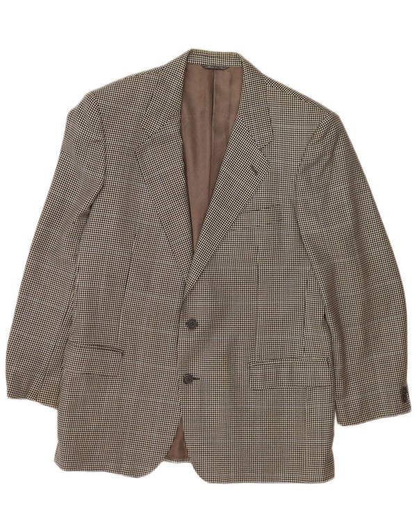 Jachetă pentru bărbați Policarpo, cu 2 nasturi, UK 38 Medium Gri Houndstooth