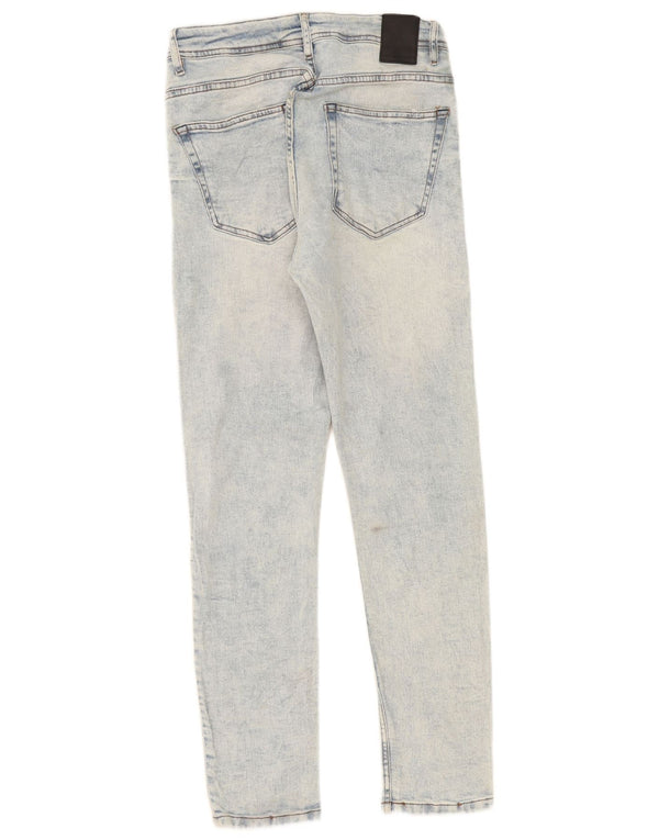 Blugi skinny pentru bărbați Zara EU 44 Large W34 L31 Blue Bumbac