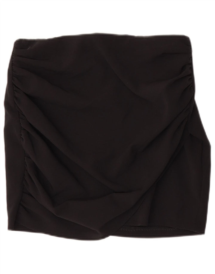 Fusta Mini Zara Femei Medium W30 Negru
