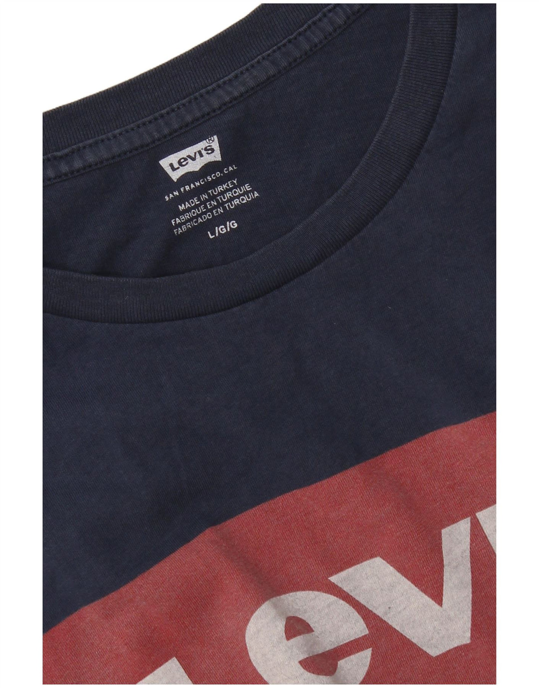 Tricou grafic pentru bărbați Levi's Top mare bleumarin
