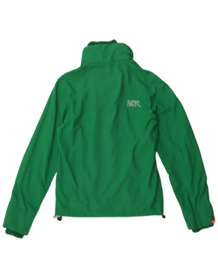 Jachetă Windbreaker Superdry pentru bărbați Double Blacklabel UK 38, nailon verde mediu