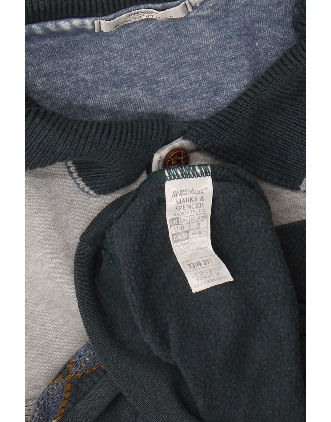 Pulover pentru bărbați Marks & Spencer St. Michael Pulover XL bleumarin