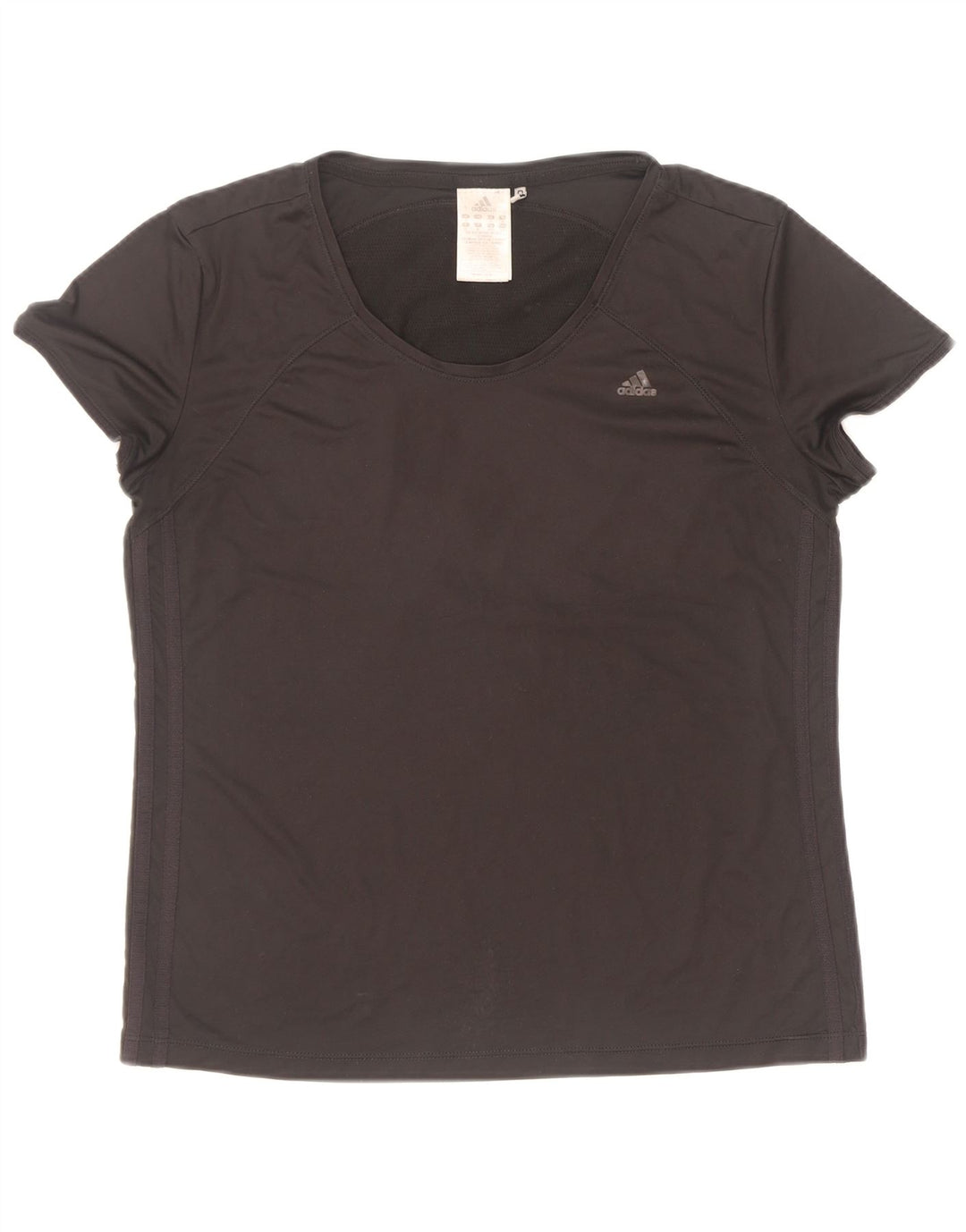 Tricou Adidas Climacool pentru femei Top UK 16 Poliester negru mare