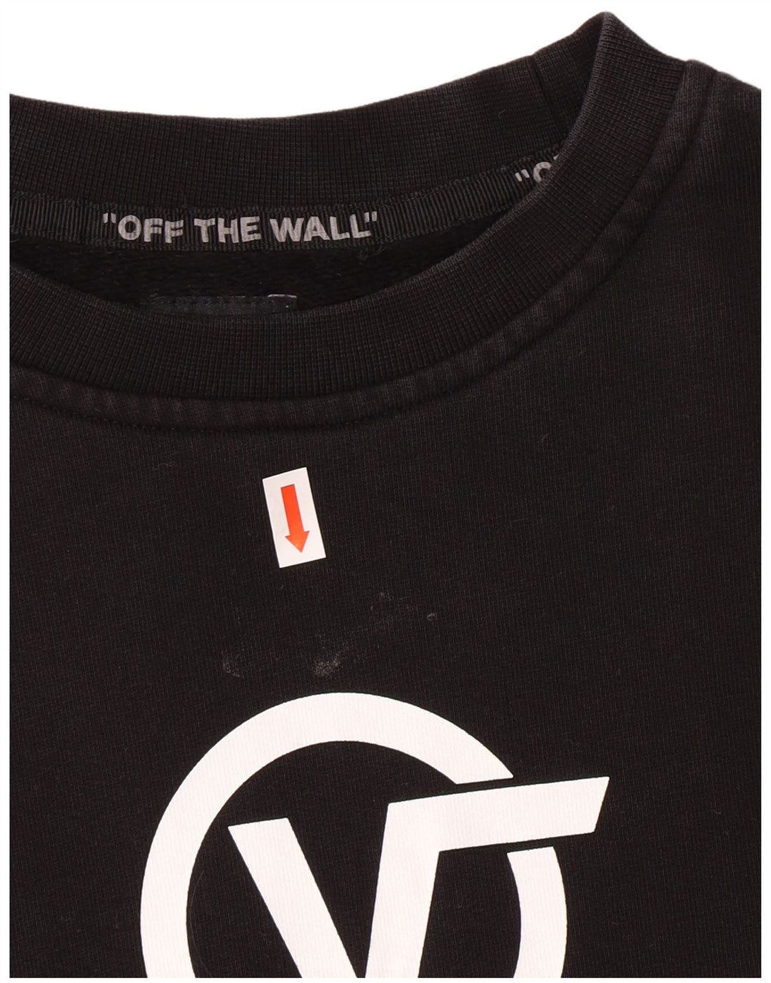 Vans pentru bărbați Off The Wall Graphic Pulover XS Bumbac negru