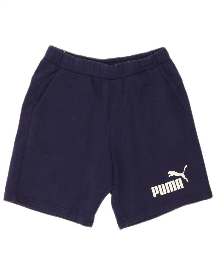 Pantaloni scurți Puma Graphic Sport pentru bărbați mici, bleumarin