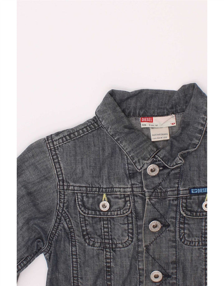 Jachetă Denim Diesel Băieți 2-3 Ani Bumbac Albastru