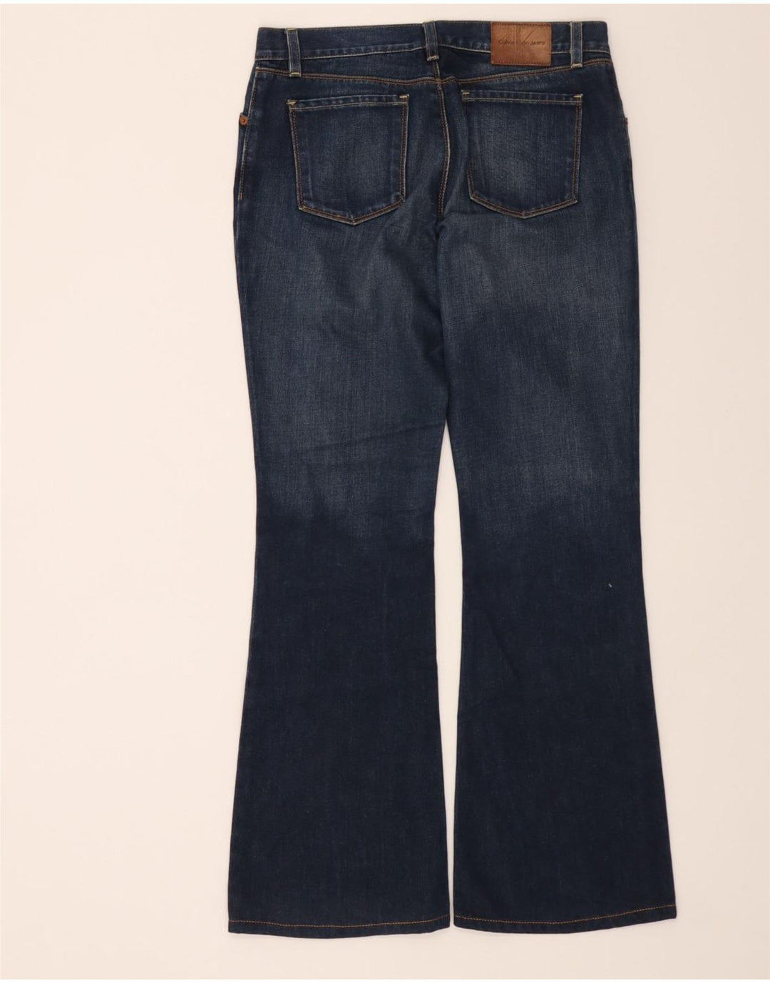 CALVIN KLEIN Womens Bootcut Jeans W29 L29  Blue Cotton Vintage Calvin Klein and Second-Hand Calvin Klein from Messina Hembry 