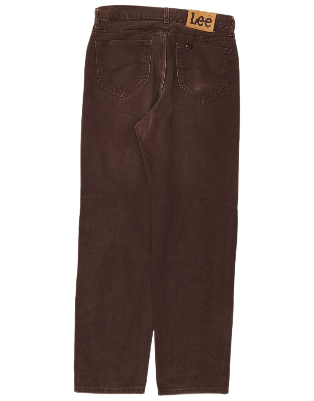 Lee Kansas Straight Jeans W34 L32 maro bumbac