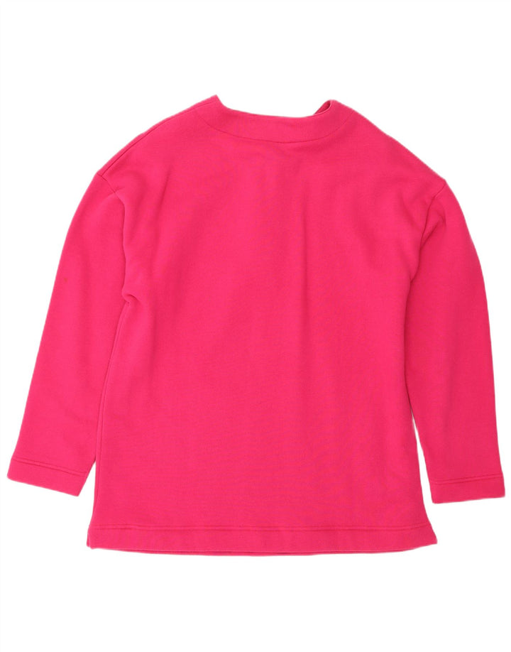 Pulover Benetton pentru damă, UK 14, roz mediu