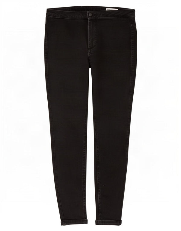 Blugi super skinny pentru femei Marks & Spencer UK 16 Large W32 L27 Bumbac negru