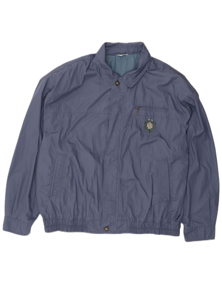 Jachetă Bomber Vintage pentru bărbați IT 60 5XL Bleumarin Poliester