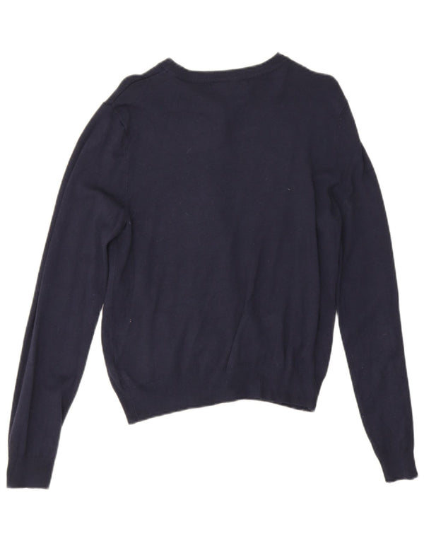 Pulover cardigan pentru femei Marks & Spencer UK 12 Medium Bleumarin Viscoză