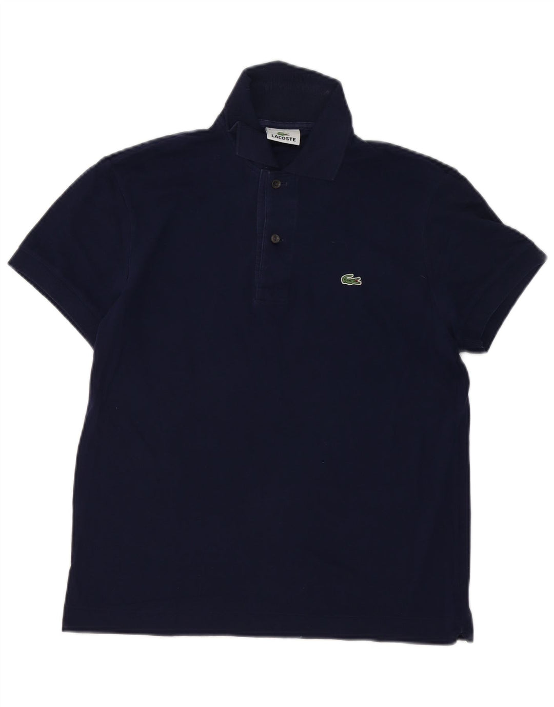 Tricou polo pentru bărbați Lacoste Mărimea 3 Bumbac bleumarin mic