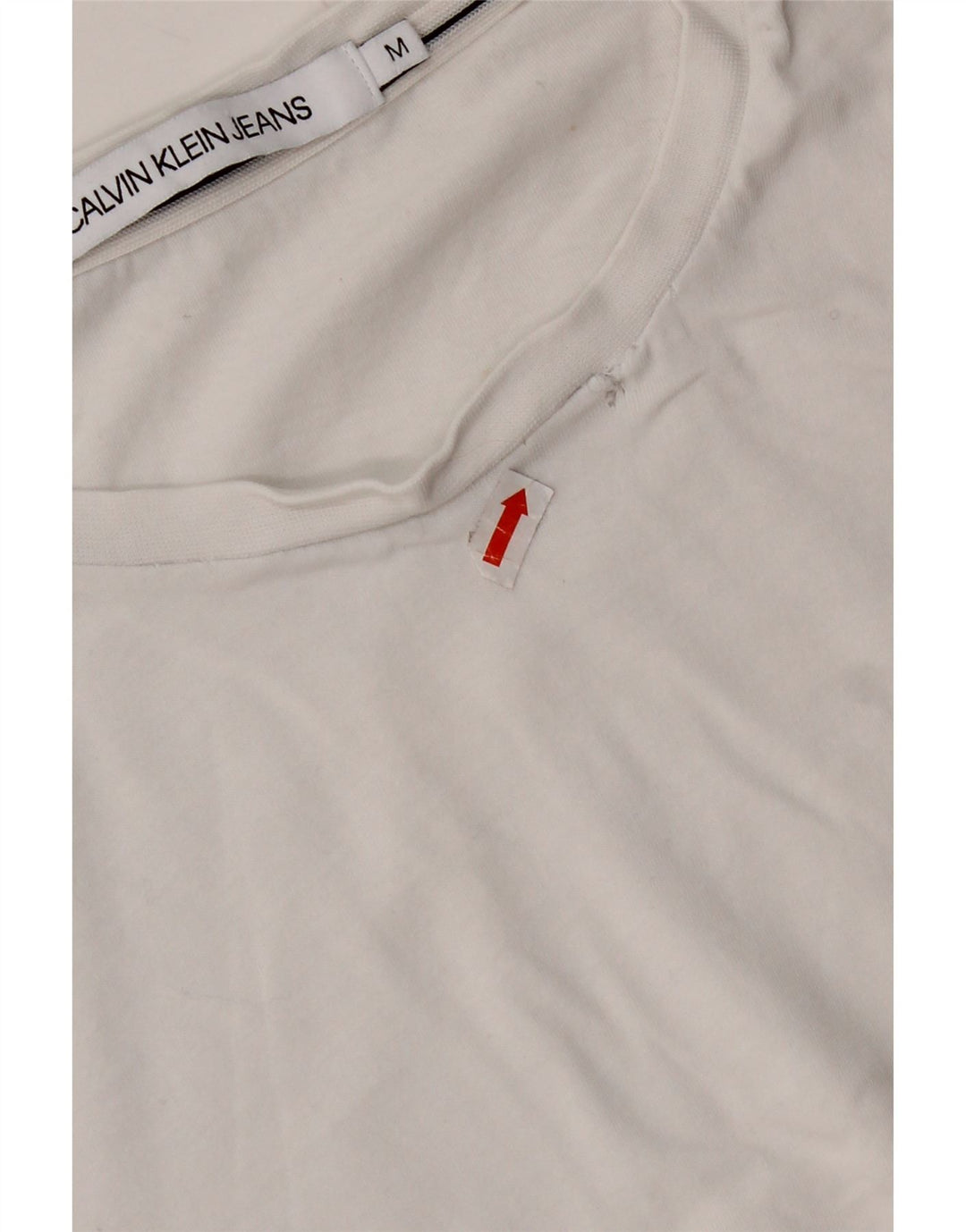 CALVIN KLEIN Tricou pentru femei Top UK 14 Medium White
