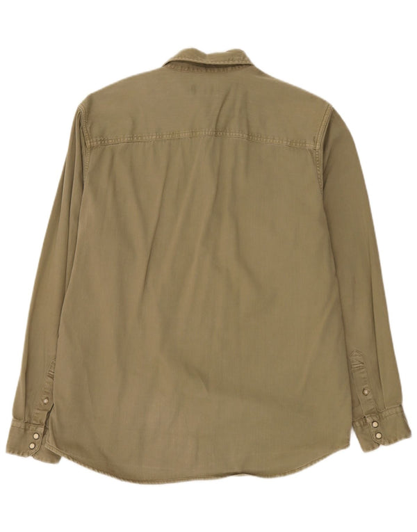 Cămașă de blugi Jack & Jones pentru bărbați XL kaki