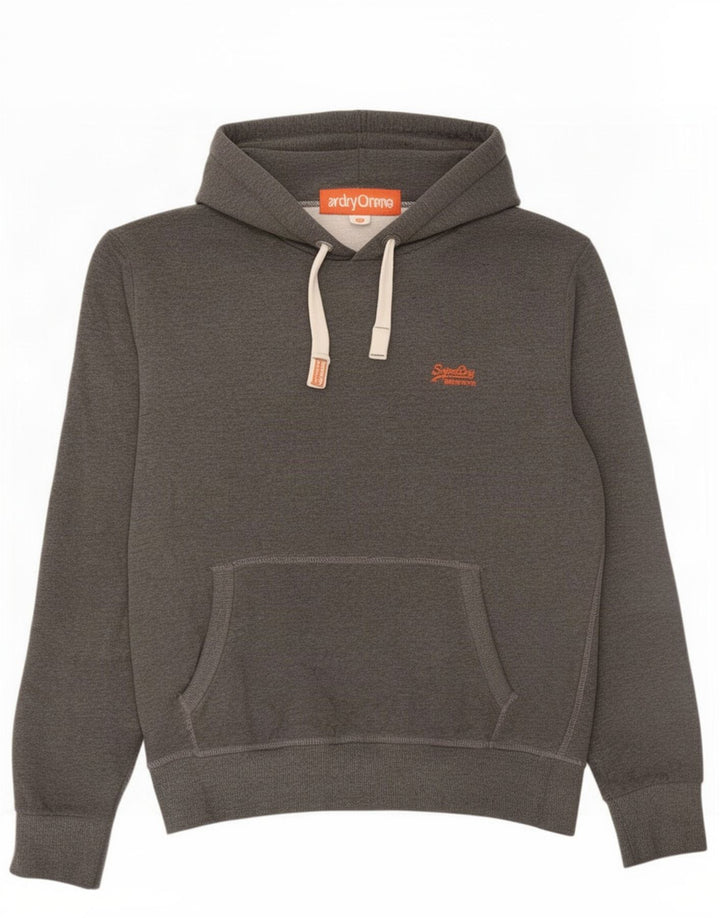 Pulover Superdry pentru bărbați, bumbac gri 2XL