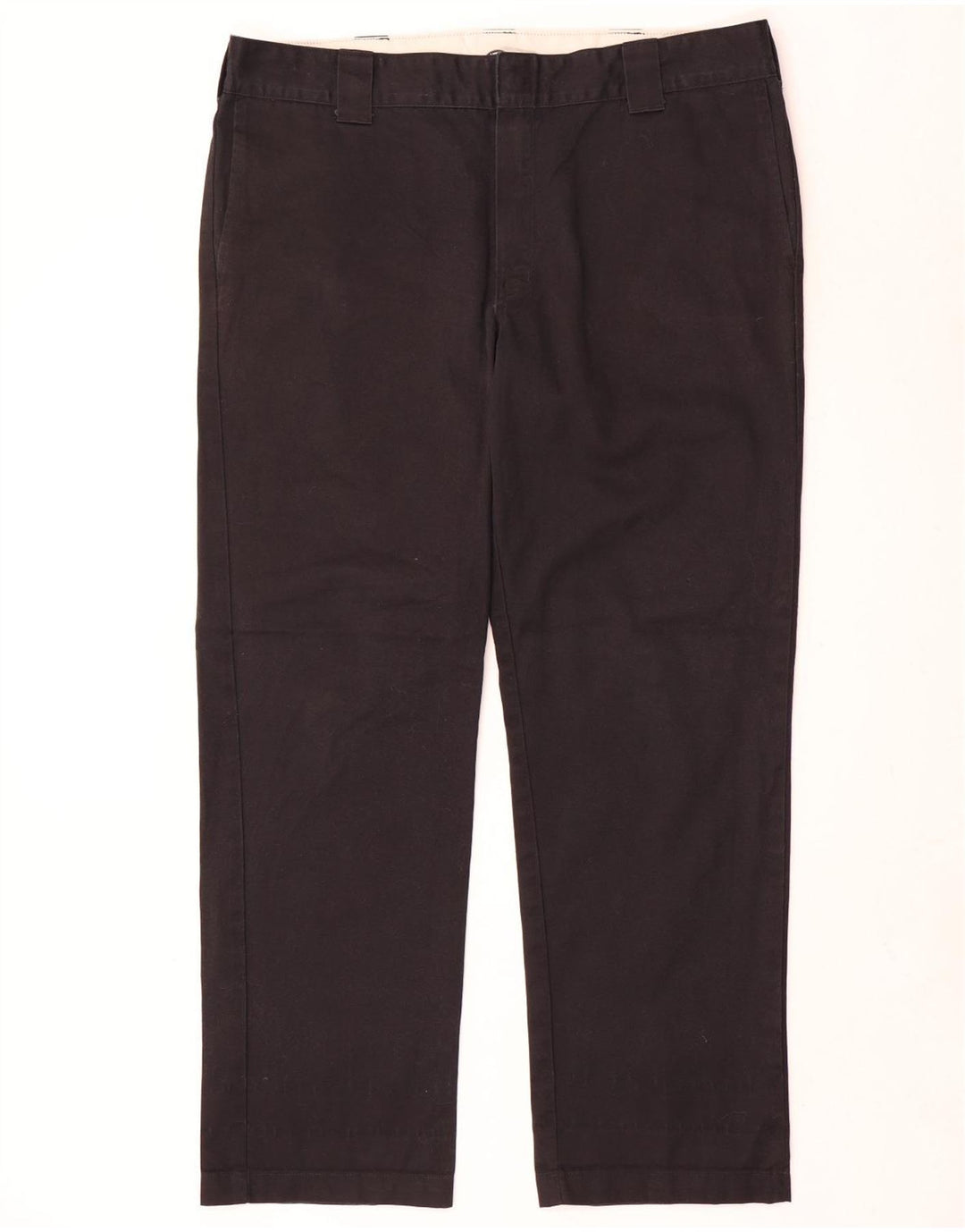 Pantaloni chino slim drepti pentru bărbați Dickies L38 L32 Poliester negru