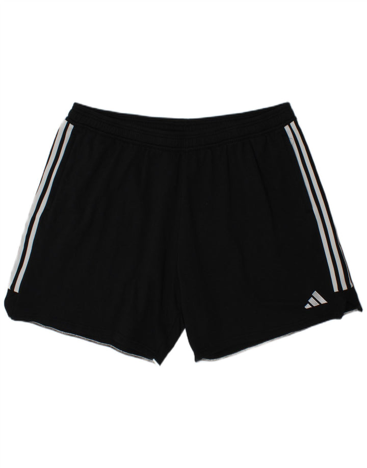 Pantaloni scurți sport pentru bărbați ADIDAS 3XL bumbac negru
