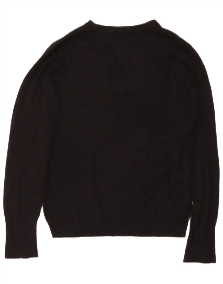 Pulover pentru damă Zara, cu gât turnut, mare, negru