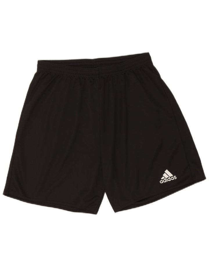 Pantaloni scurți sport Aeroready Adidas pentru bărbați, poliester mediu negru