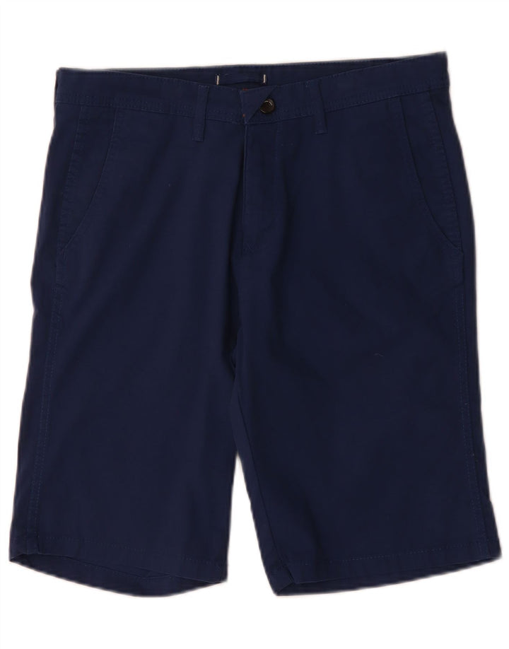 Pantaloni scurți chino pentru bărbați Zara EU 40 Medium W31 Bumbac bleumarin