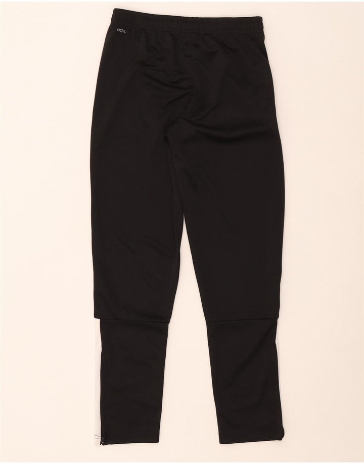 Pantaloni de trening Puma pentru băieți 13-14 ani, negru, poliester color bloc