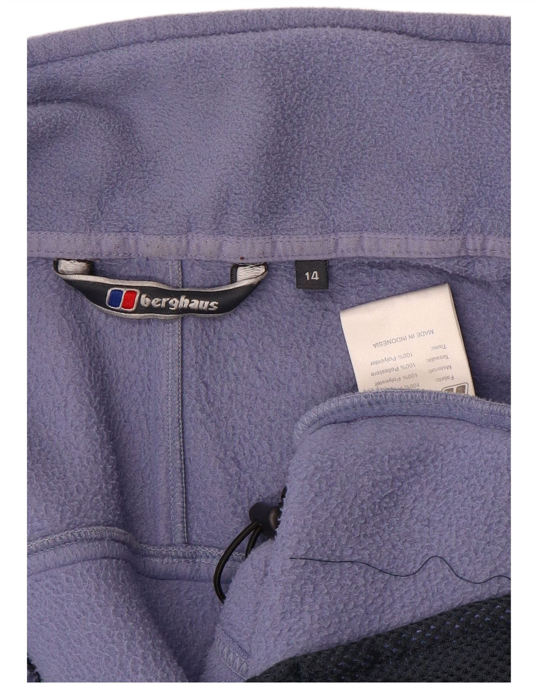 Jachetă fleece pentru femei Berghaus UK 14, mare, violet, poliester